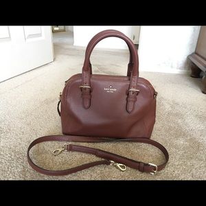 Kate Spade cove street leather satchel